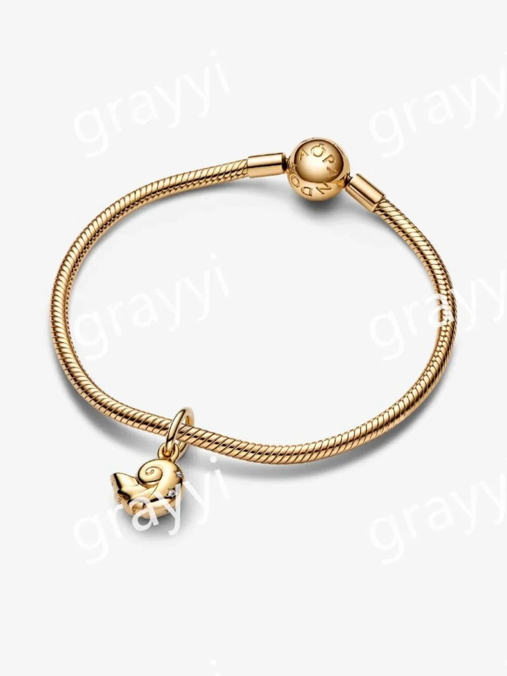 Pandora Disney The Little Mermaid Enchanted Shell Dangle Charm
